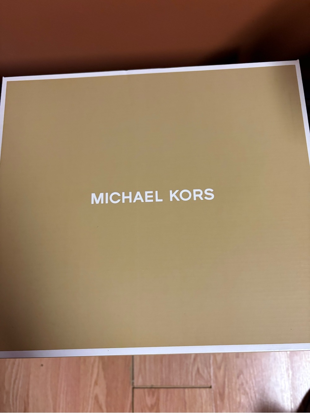 Michael Kors Navy Leather Platform Wedge Sandals with MK Medallion - Picture 8 of 10